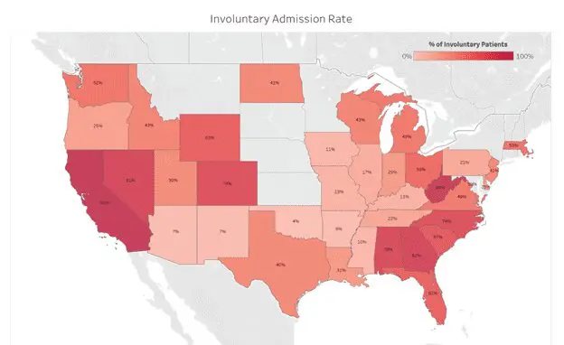Rates of Involuntary Admission